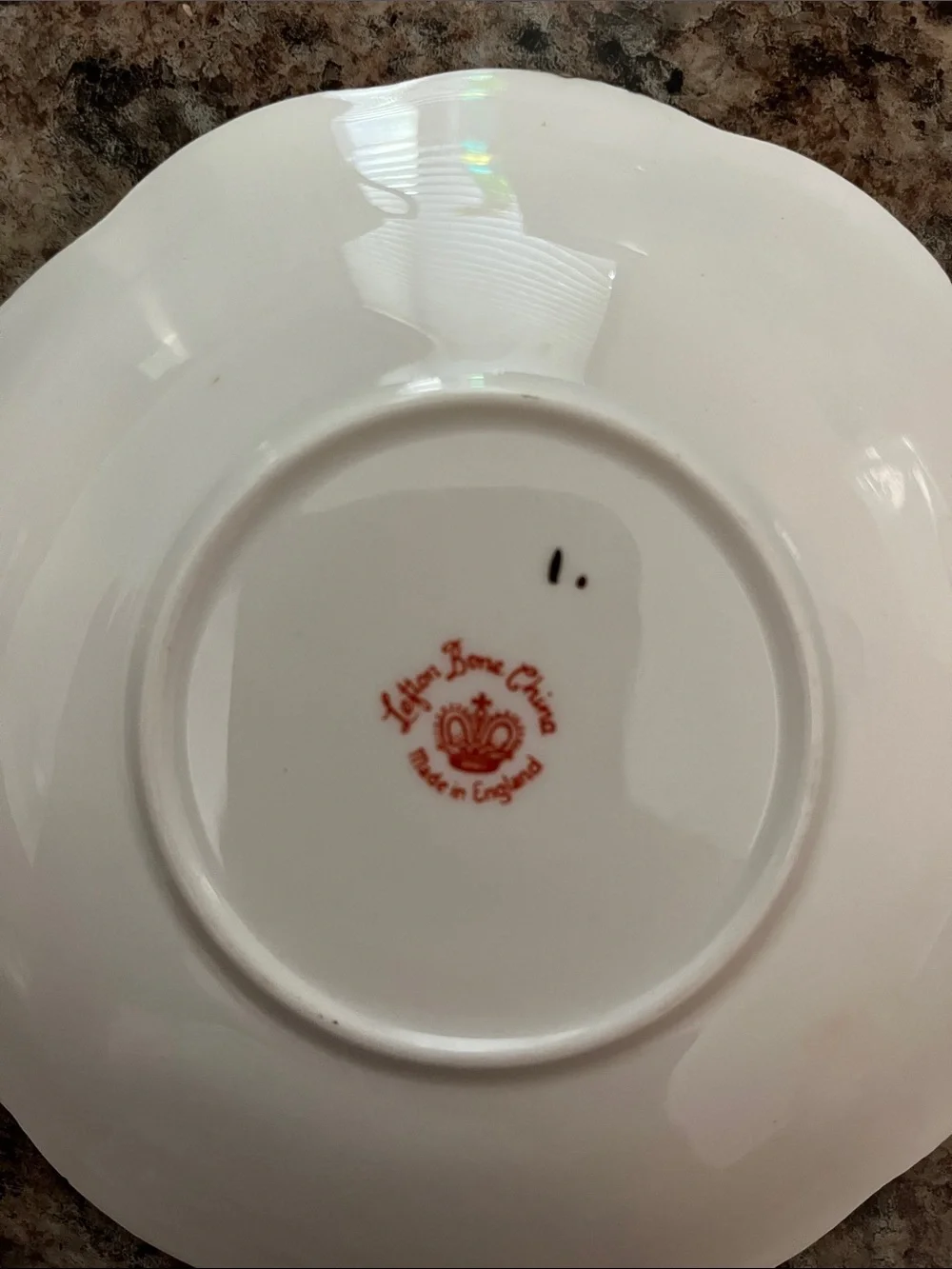 Bone China Teacup and Saucer